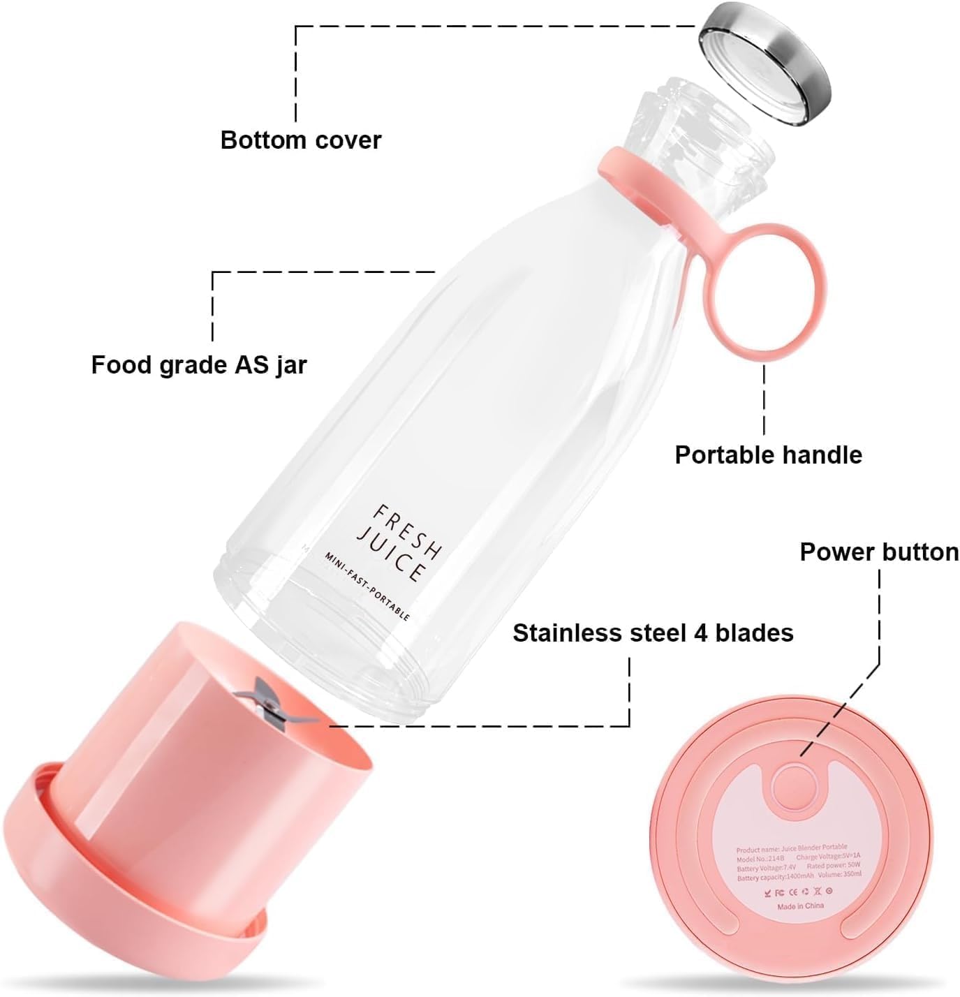 “Portable Rechargeable Juicer”
