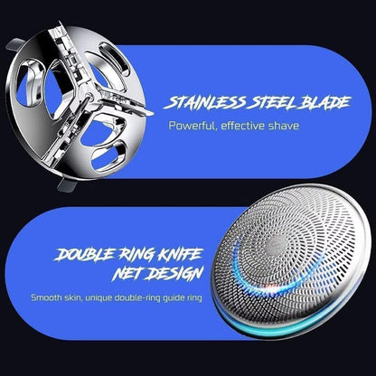 Mini Electric Foil Shaver – Portable USB Hair Trimmer