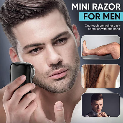 Mini Electric Foil Shaver – Portable USB Hair Trimmer