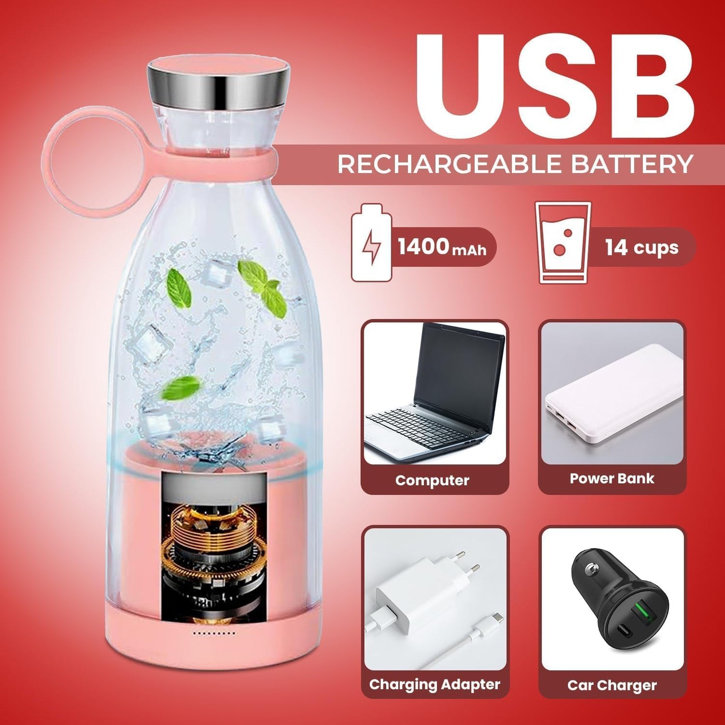 “Portable Rechargeable Juicer”