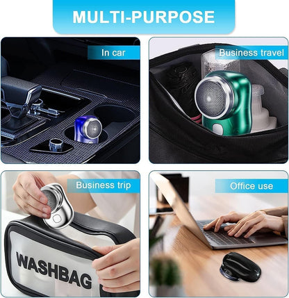 Mini Electric Foil Shaver – Portable USB Hair Trimmer